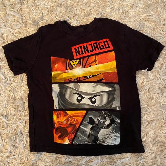 Lego Other - Lego Ninjago black T Shirt Kids Size 4